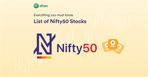 nifty 50 company list dhan